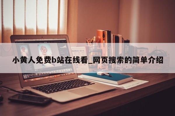 小黄人免费b站在线看_网页搜索的简单介绍